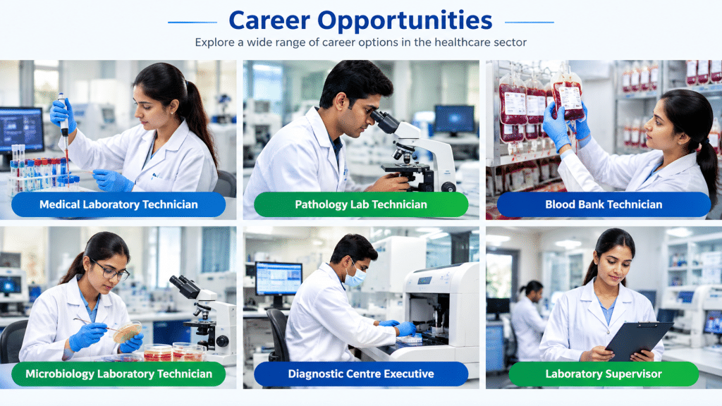 Career opportunities after paramedical courses