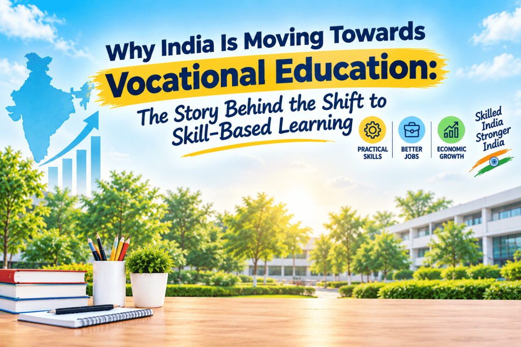 Why India Is Moving Towards Vocational Education: The Story Behind the Shift to Skill-Based Learning